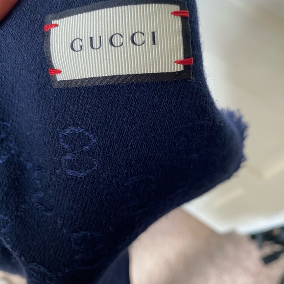 Blue Gucci Scarf - Picture 3 of 3